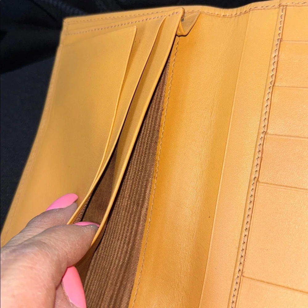 Celine Brown and Tan Macadam Wallet - Picture 6 of 7